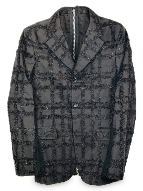 Comme des Garçons Homme Plus Back Zipper Blazer
