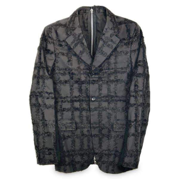 Comme des Garçons Homme Plus Back Zipper Blazer