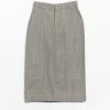 Carla Fernandez Gap Denim Skirt