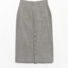 Carla Fernandez Gap Denim Skirt, view 2
