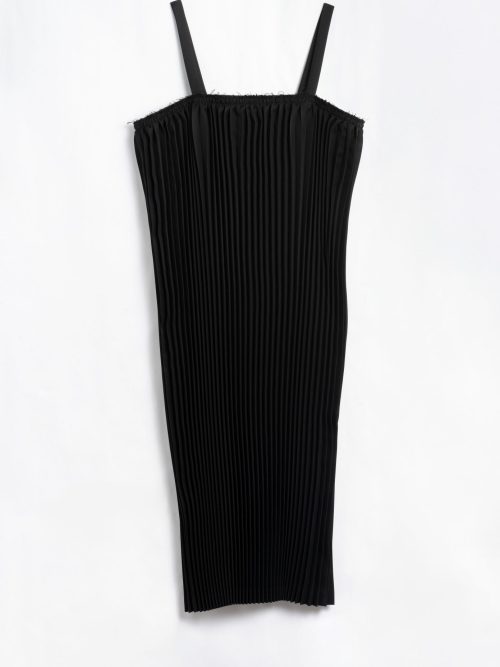 Comme des Garçons Pleated Column Dress