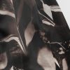 Comme des Garçons Black and White Print Silk Skirt, view 4