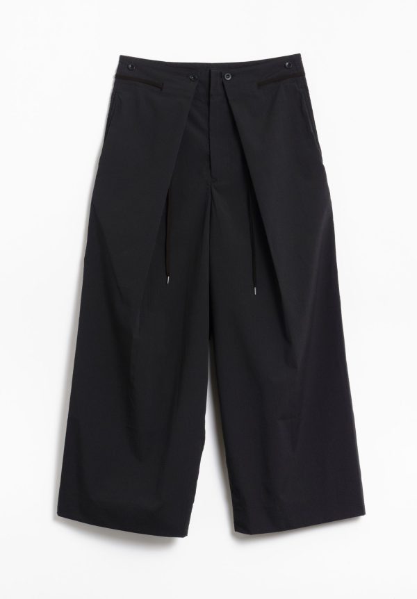 Kuon Seersucker Hakama Trousers