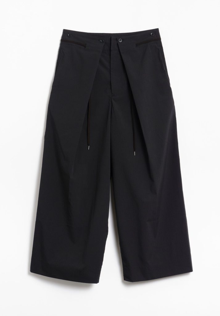 Kuon Seersucker Hakama Trousers