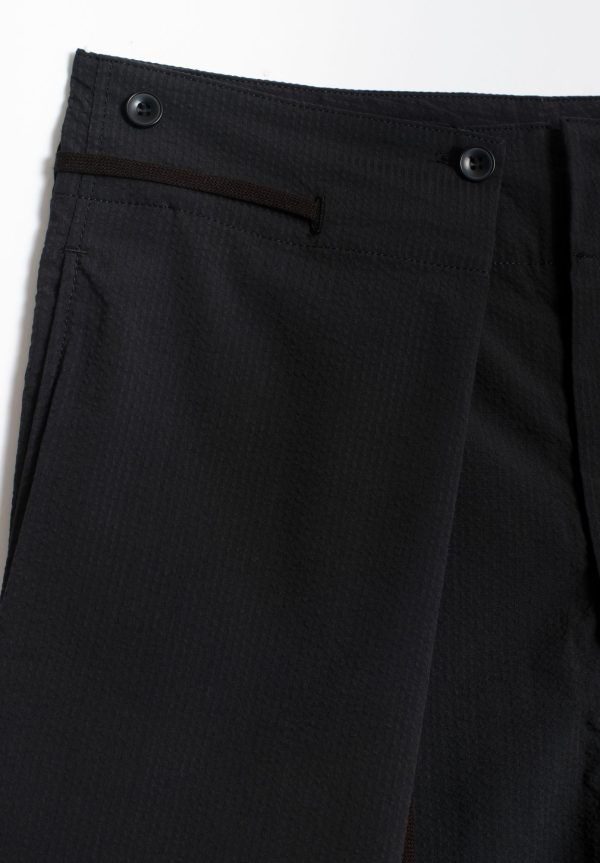Kuon Seersucker Hakama Trousers, view 3