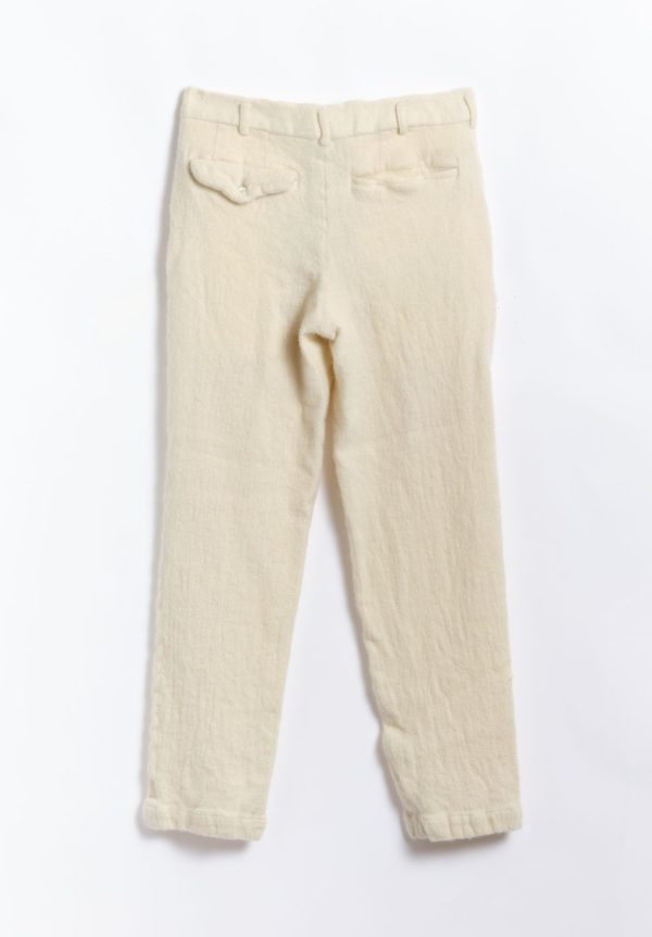 Comme des Garçons Homme Plus Fuzzy Wool Trousers, view 2