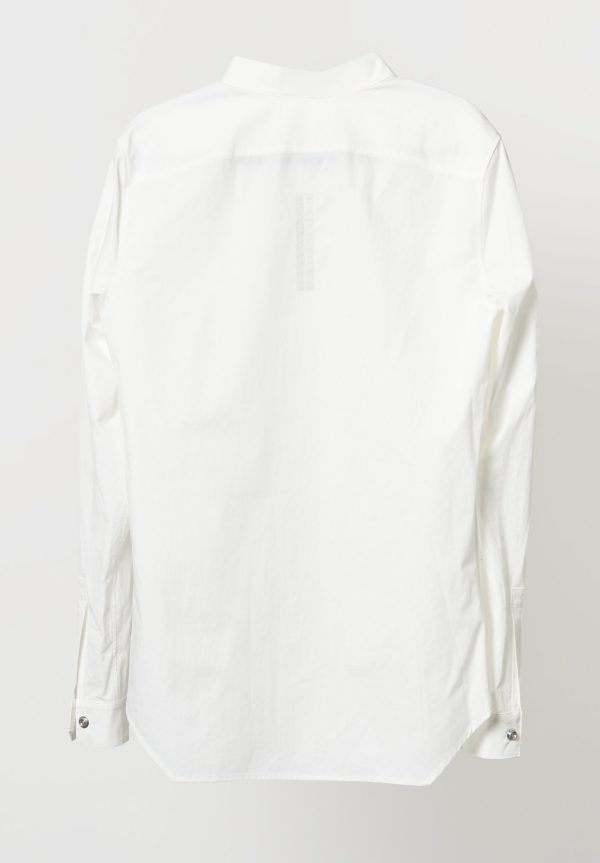 Rick Owens Camicia- Snap Collar Faun Shirt, view 2