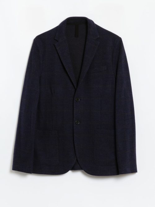 Harris Wharf London Loro Piana Prince of Wales Blazer