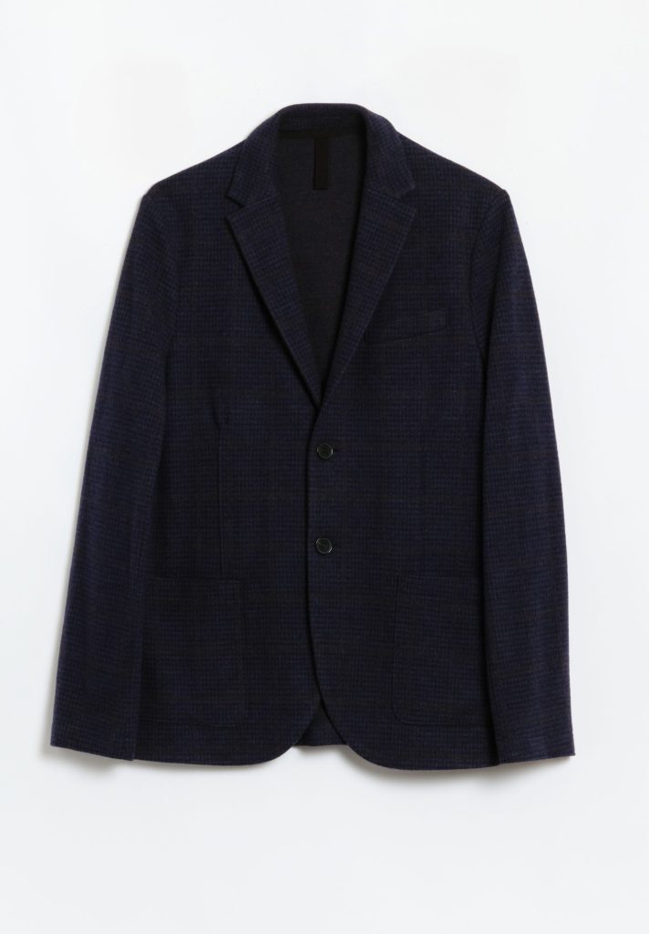 Harris Wharf London Loro Piana Prince of Wales Blazer