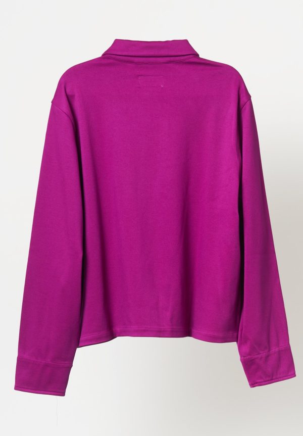 4S Designs Long Sleeve Woven Polo