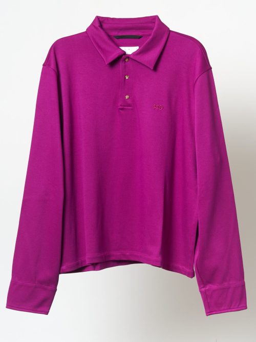 4S Designs Long Sleeve Woven Polo