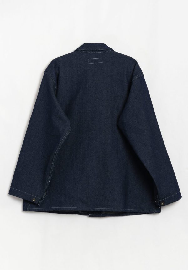 Engineered Garments Indigo 12oz Denim Utility Jacket, view 2