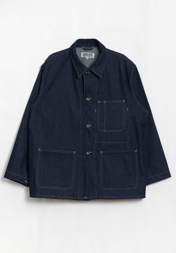 Engineered Garments Indigo 12oz Denim Utility Jacket