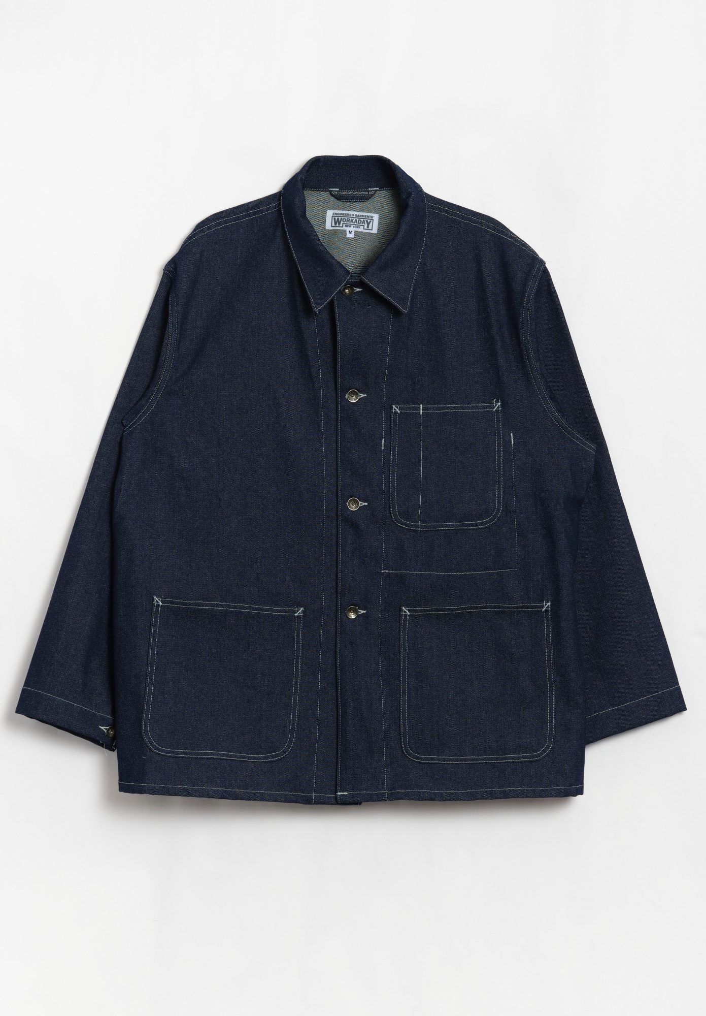 Engineered Garments Indigo 12oz Denim Utility Jacket | W 