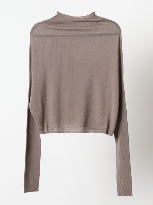 Rick Owens Maglia - Cropped Crater Knit