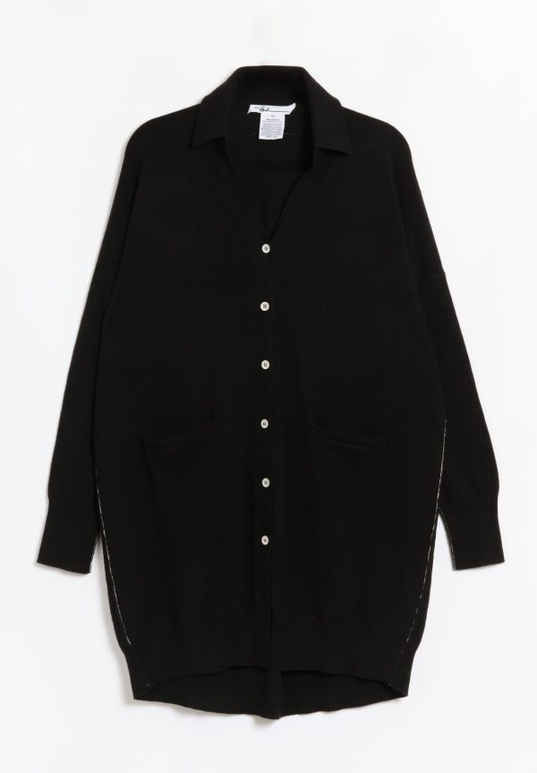 Paychi Guh Premium Cashmere Collar Cardigan