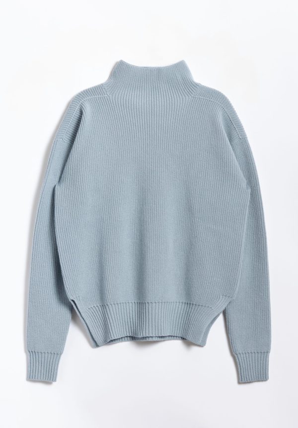Rick Owens Fisherman Tabard - Pale Blue Wool, view 3