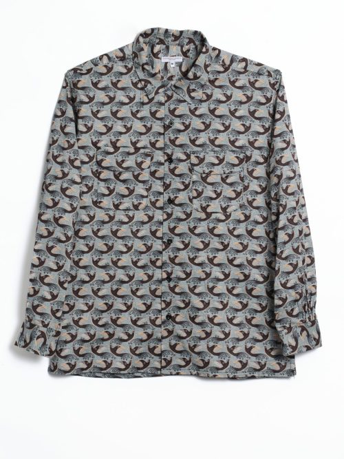 Engineered Garments Classic Shirt- Bird Print Lawn