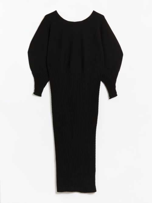 Issey Miyake Squeeze Dress - Black