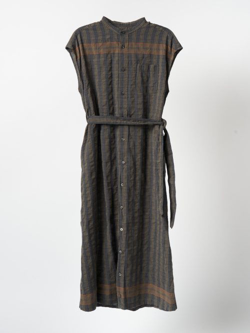Engineered Garments Banded Collar Dress