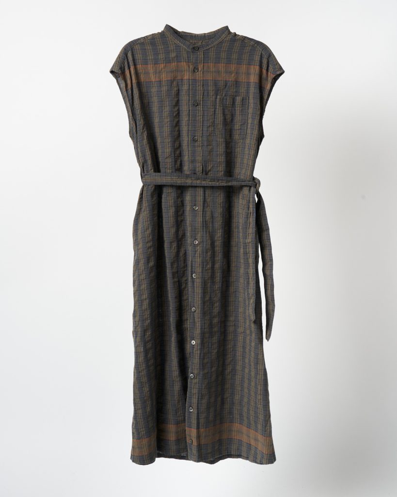 Engineered Garments Banded Collar Dress