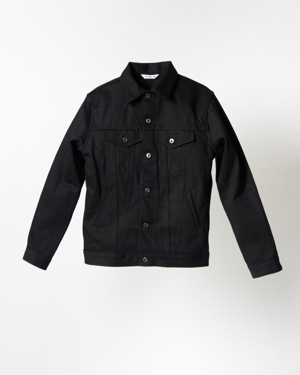 3Sixteen Type 3s Denim Jacket - Double Black