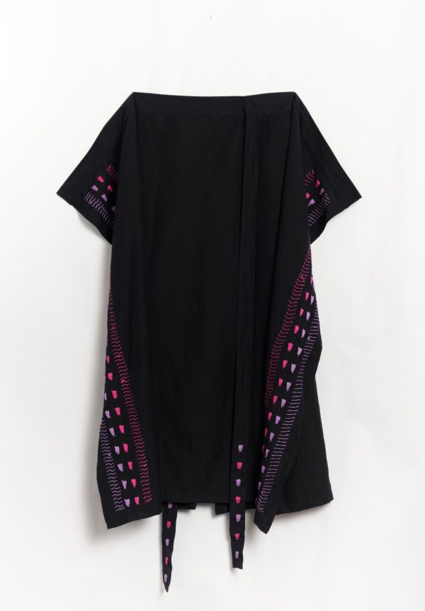 Carla Fernandez Pantalón Chilapa Bordado, view 2