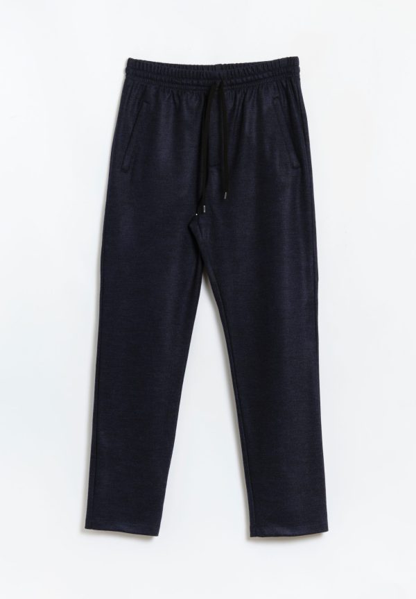 Harris Wharf London Jogging Trousers Vitale Barberis Houndstooth