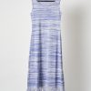 Ksenia Schnaider Melange Knit Dress with Fringe