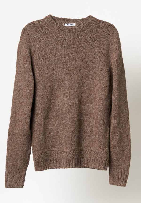 3Sixteen Alpaca Crewneck Sweater