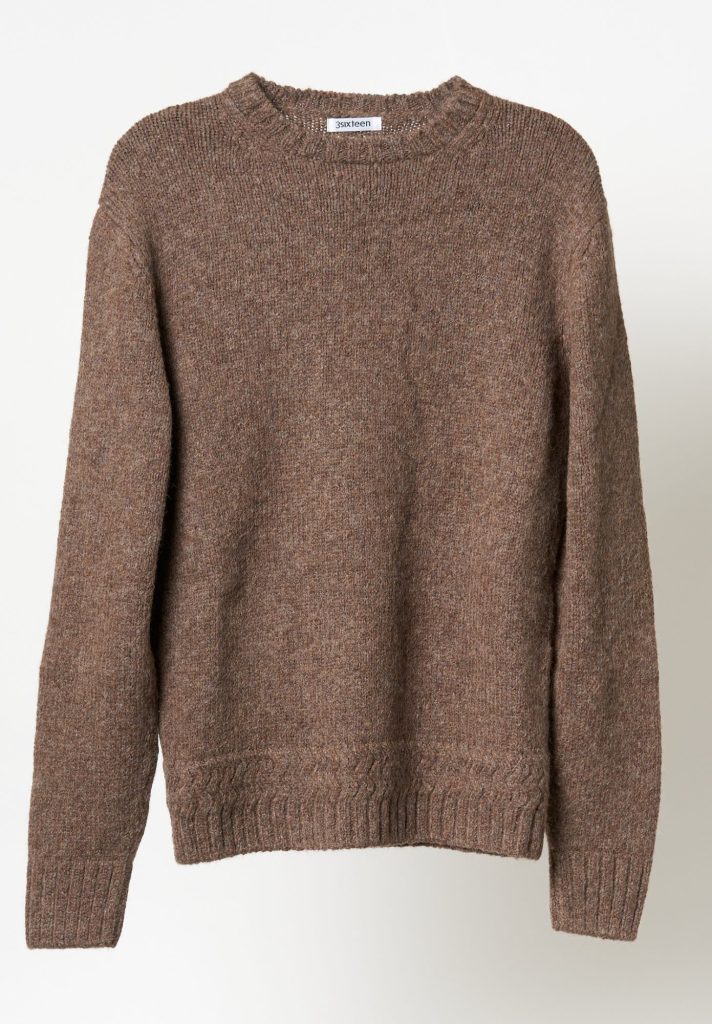 3Sixteen Alpaca Crewneck Sweater