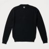 40119f2b-d7f5-4b42-9c46-d7df50049da4_RickOwen_BikerRoundNeck_Sweater_003_57.jpg Rick Owens Maglia- Biker Round Neck, view 2
