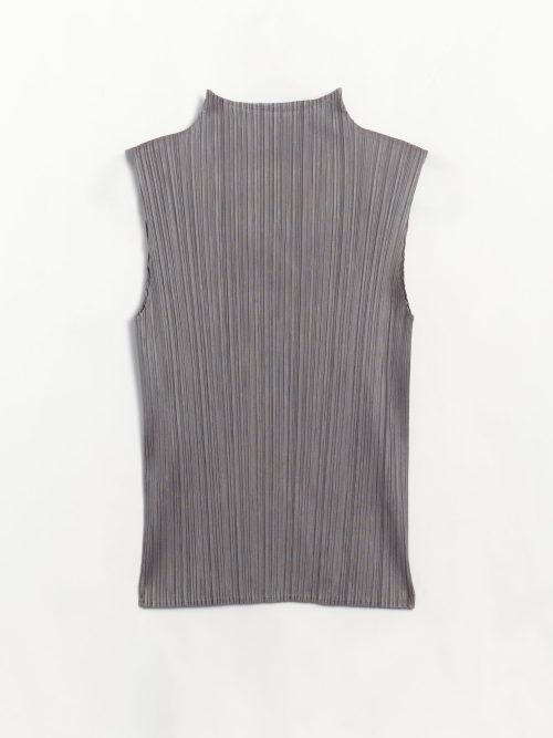 Issey Miyake Pleats Please Basics Sleeveless Top