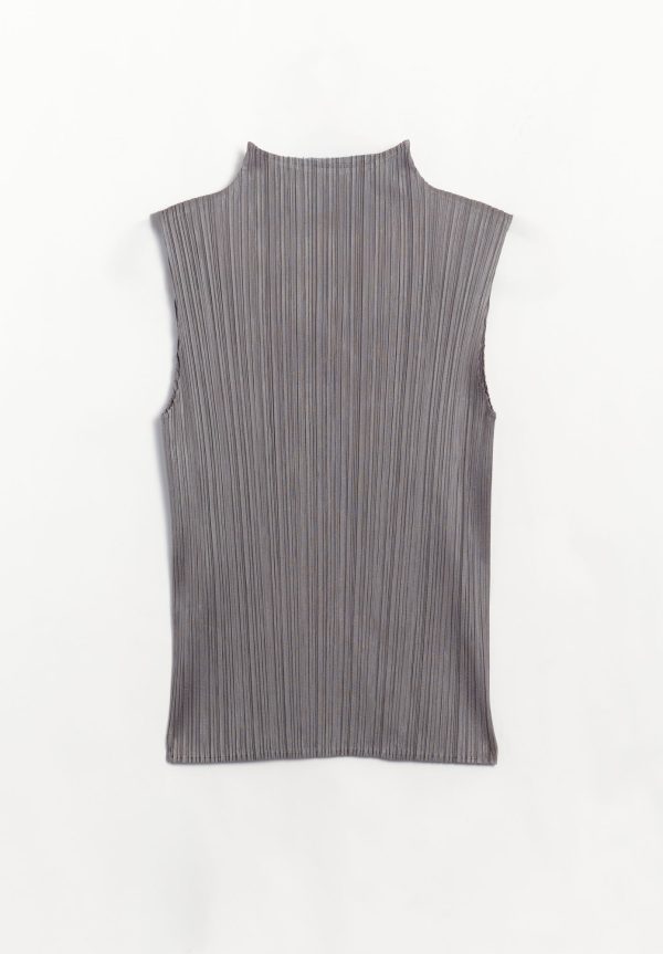 Issey Miyake Pleats Please Basics Sleeveless Top