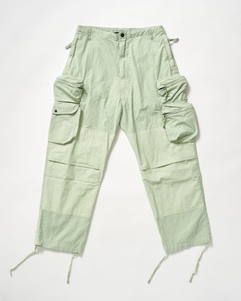 NemeN Rise Multipocket Parachute Pant - Pale Olive