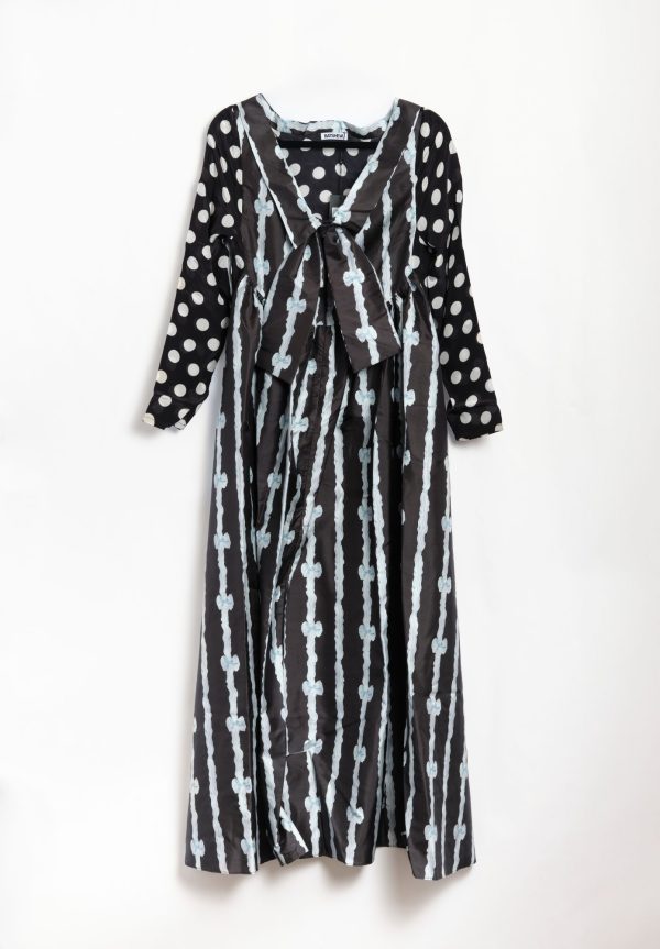 Batsheva Bridet Dress - Bow Print Taffeta, view 2