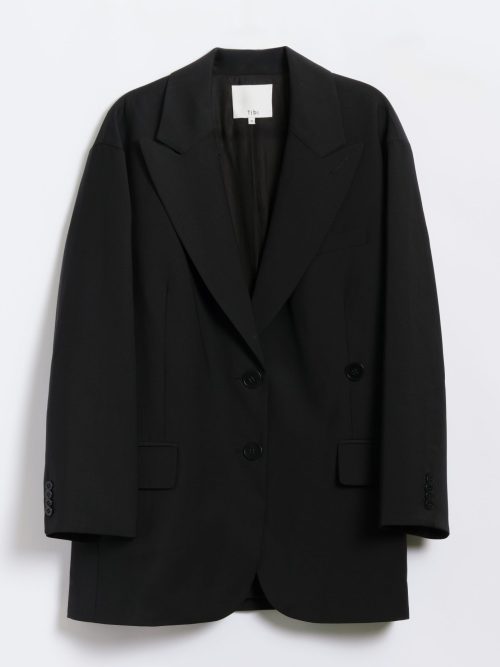 Tibi Tropical Wool Liam Blazer