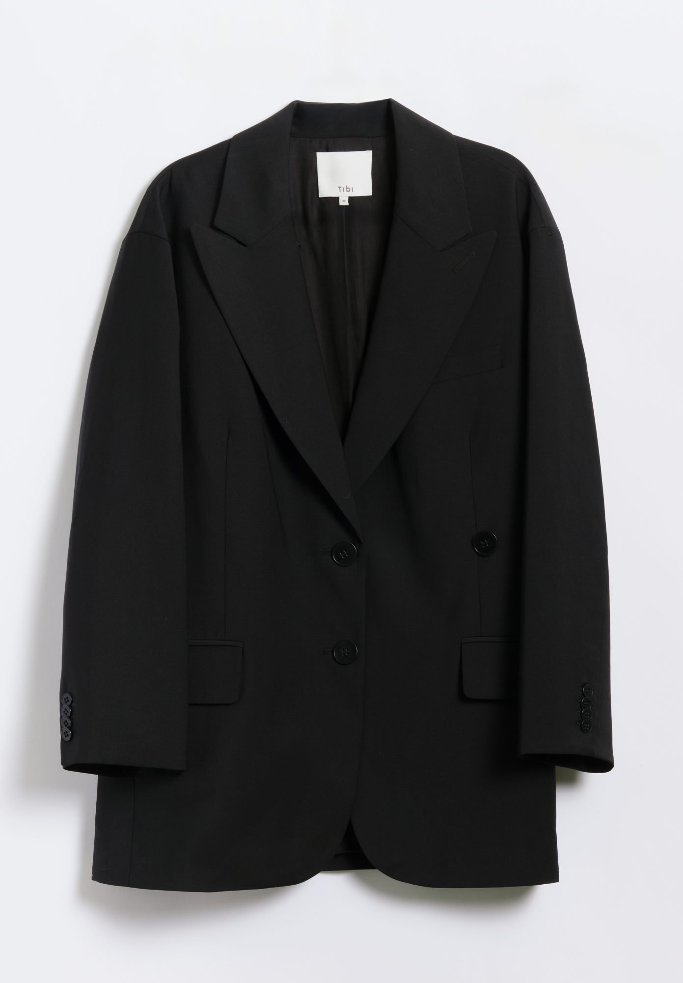 Tibi Tropical Wool Liam Blazer | W Department — Santa Fe, NM