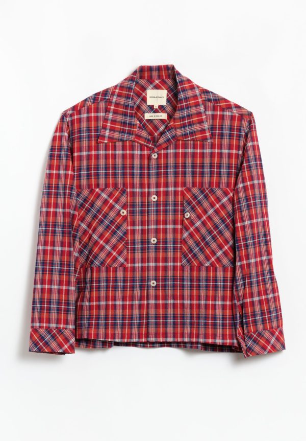 Nicholas Daley Classic Two Pocket Shirt - Madras