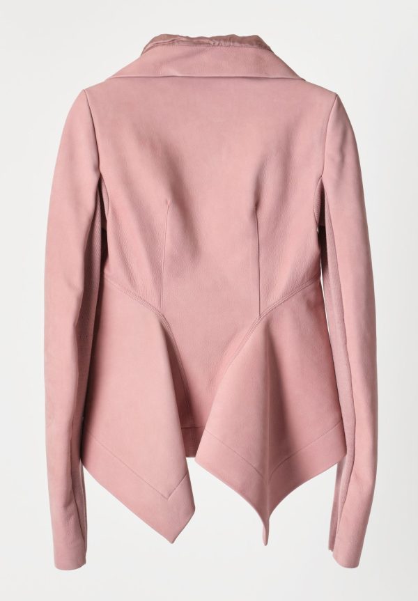 Rick Owens Giacca In Pelle - Naska Biker