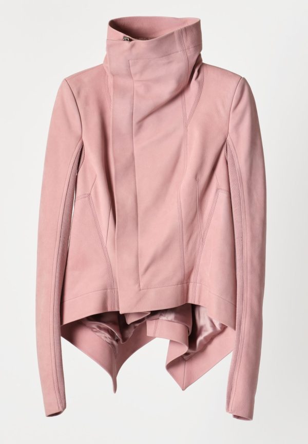 Rick Owens Giacca In Pelle - Naska Biker