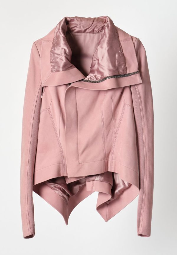 Rick Owens Giacca In Pelle - Naska Biker