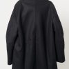 Mai-Gidah Black Wrap Coat, view 3