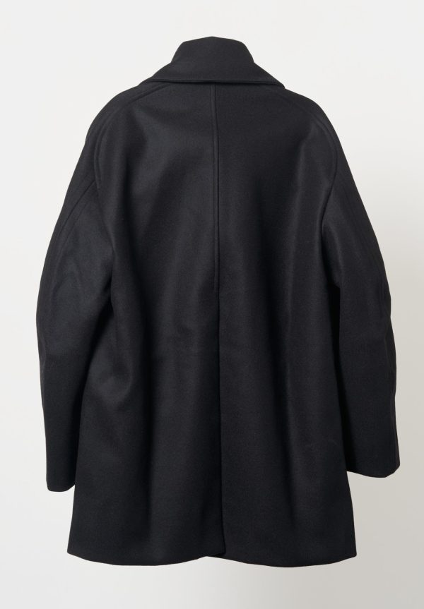 Mai-Gidah Black Wrap Coat, view 3