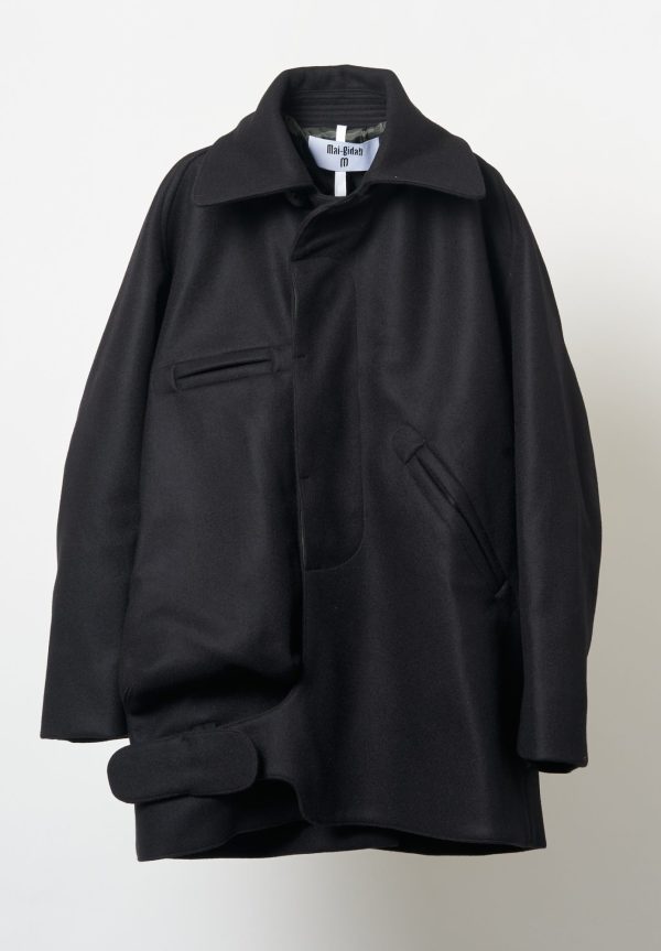 Mai-Gidah Black Wrap Coat