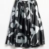 Comme des Garçons Black and Silver Skirt