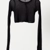 Rick Owens LS Crop T, view 2