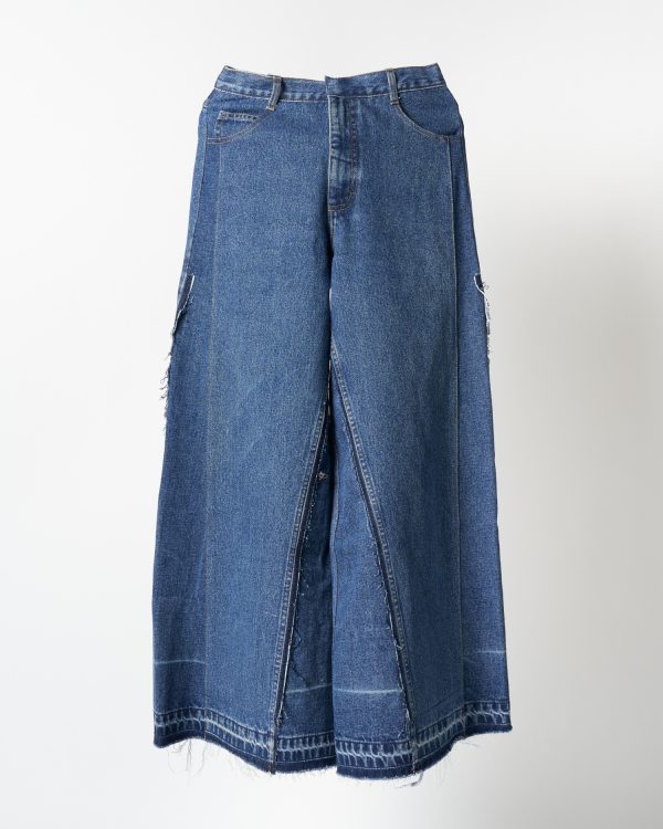 Ksenia Schnaider Reworked Wide Jeans Medium Wash