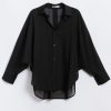 Issey Miyake Pleats Please Sheer Wool Shirt