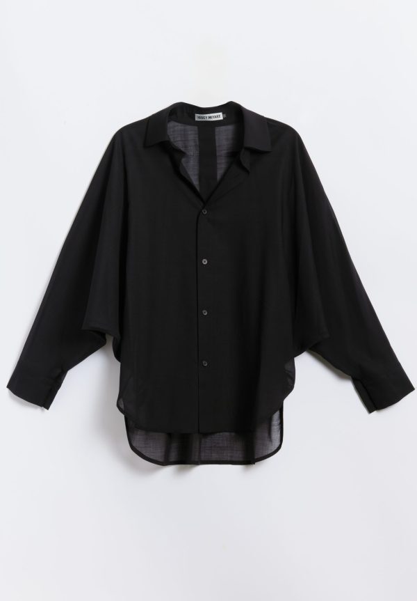 Issey Miyake Pleats Please Sheer Wool Shirt